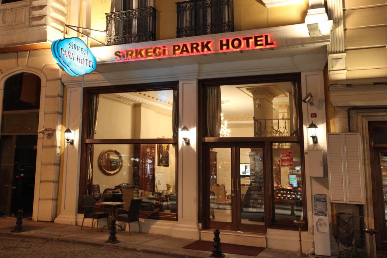 Sirkeci Park Hotel Istambul Exterior foto