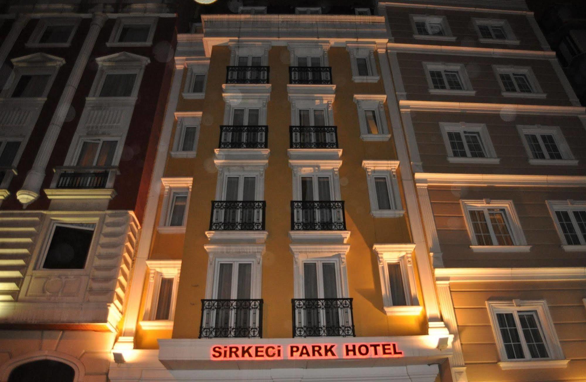 Sirkeci Park Hotel Istambul Exterior foto